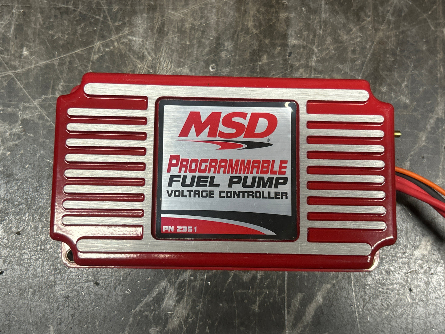 Vortech / MSD 2351 Programmable Fuel Pump Voltage Booster Red High Performance