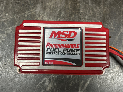 Vortech / MSD 2351 Programmable Fuel Pump Voltage Booster Red High Performance