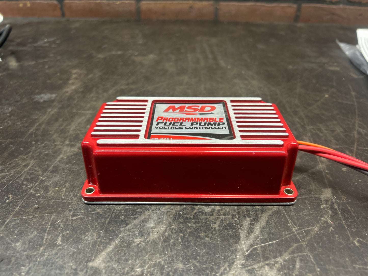 Vortech / MSD 2351 Programmable Fuel Pump Voltage Booster Red High Performance