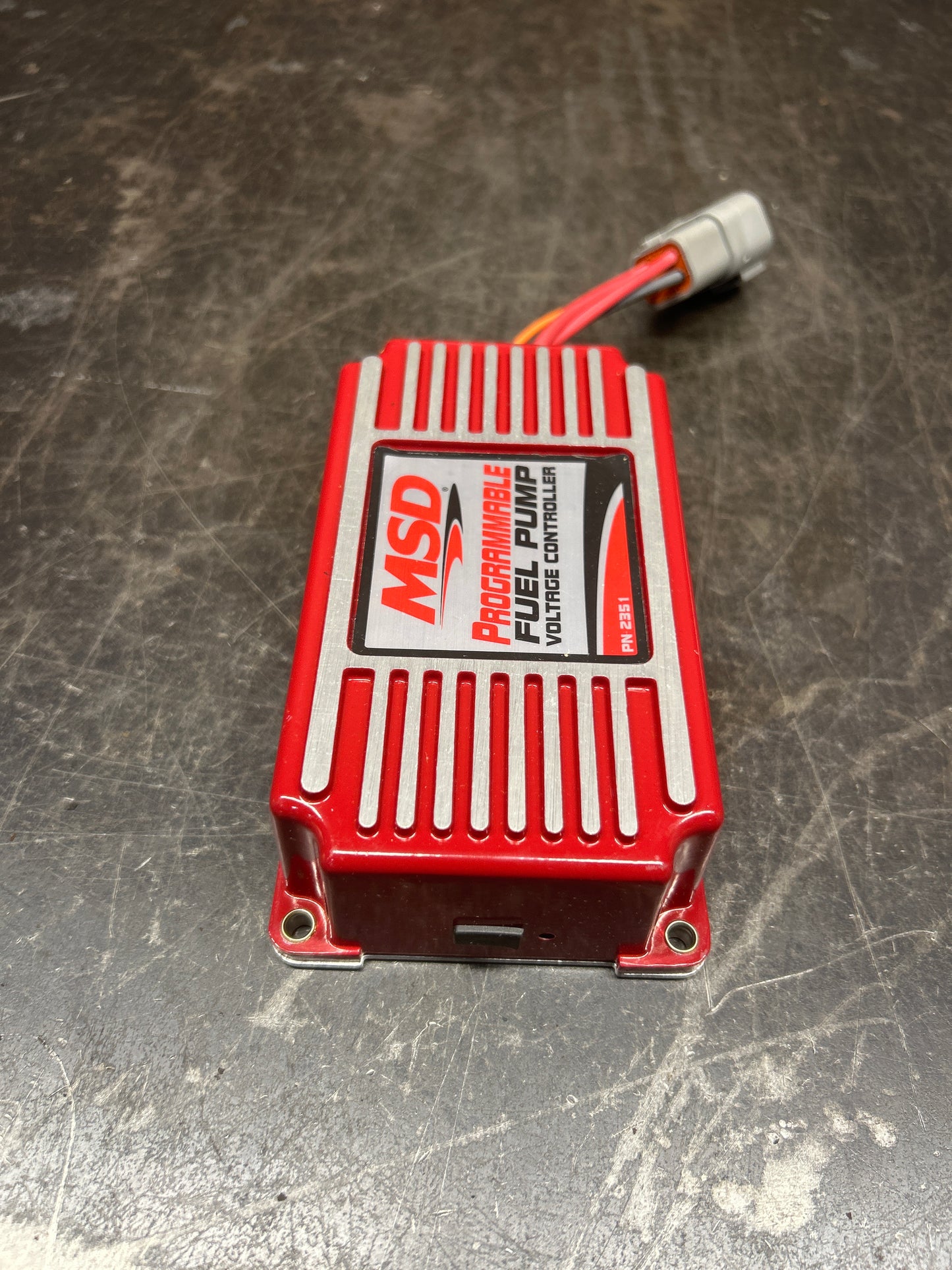 Vortech / MSD 2351 Programmable Fuel Pump Voltage Booster Red High Performance