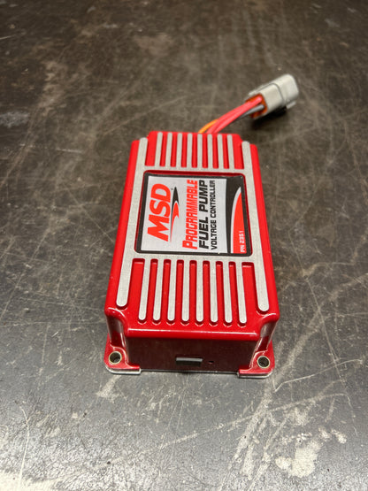Vortech / MSD 2351 Programmable Fuel Pump Voltage Booster Red High Performance