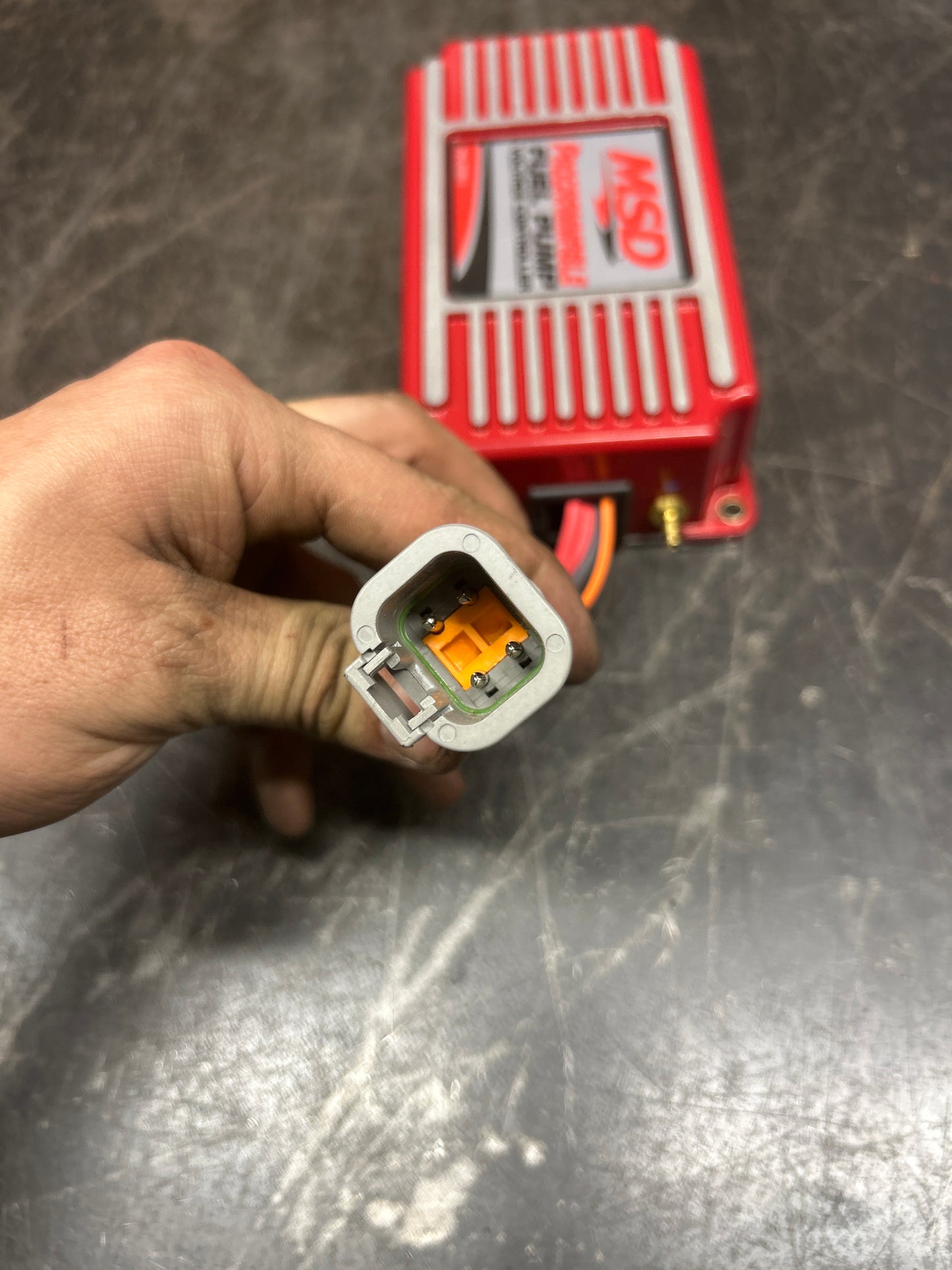 Vortech / MSD 2351 Programmable Fuel Pump Voltage Booster Red High Performance