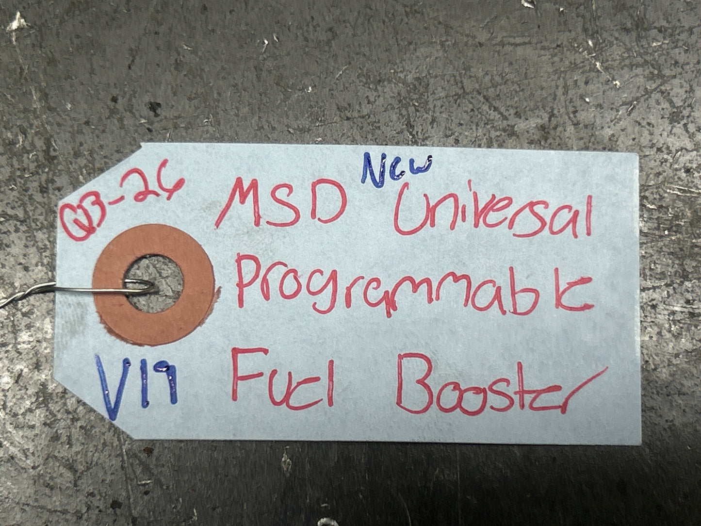 Vortech / MSD 2351 Programmable Fuel Pump Voltage Booster Red High Performance