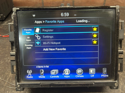 15-17 Chrysler 200 Touch Screen Radio 8.4" Display UConnect VP3 NA 68190256AB