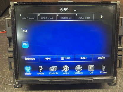 15-17 Chrysler 200 Touch Screen Radio 8.4" Display UConnect VP3 NA 68190256AB