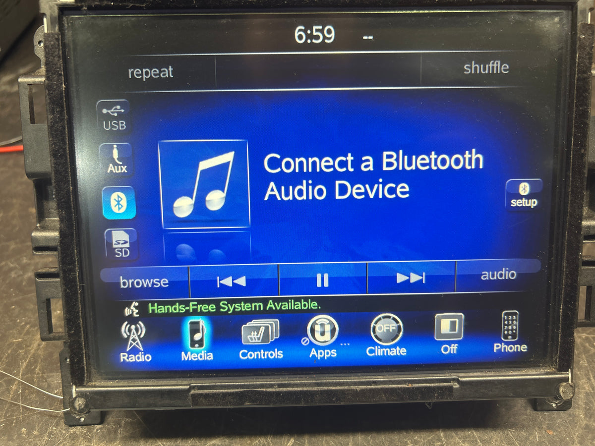 15-17 Chrysler 200 Touch Screen Radio 8.4" Display UConnect VP3 NA 68190256AB