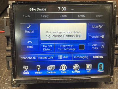 15-17 Chrysler 200 Touch Screen Radio 8.4" Display UConnect VP3 NA 68190256AB