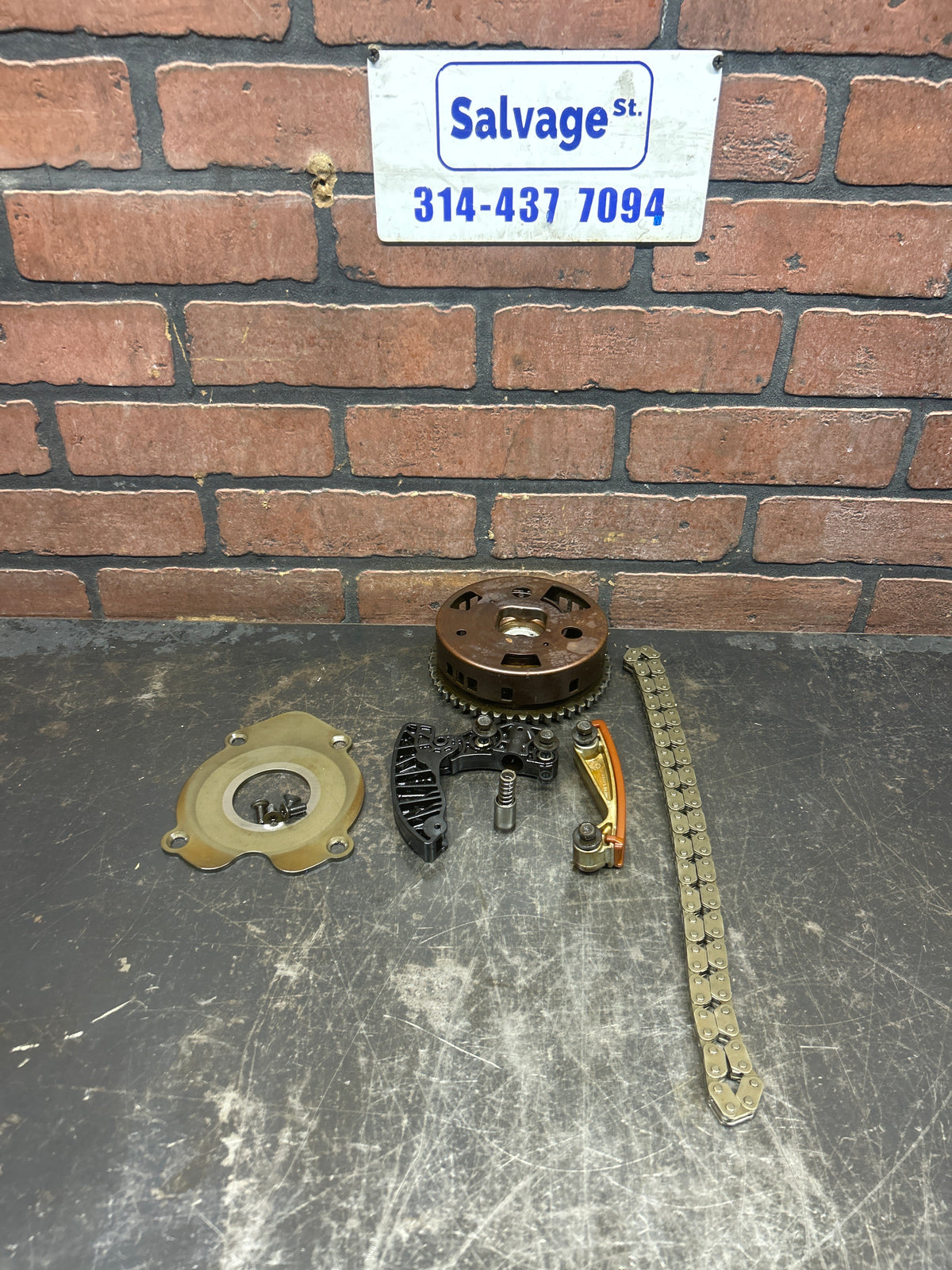10-23 DODGE CHALLENGER CHARGER 300 TIMING CHAIN SET ADJUSTER SPROCKET PHASER 5.7