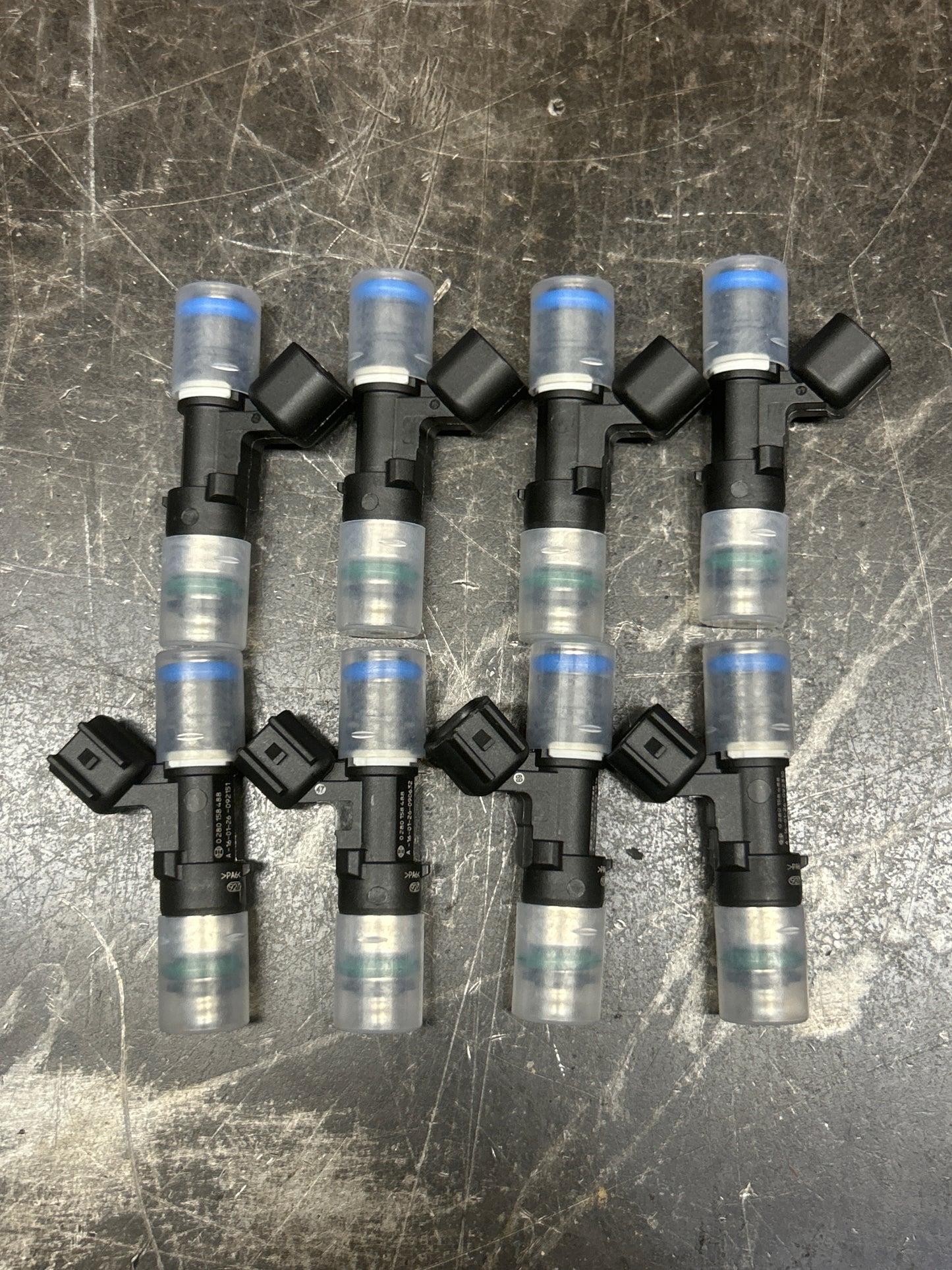 15+ Hellcat TrackHawk TRX 6.2L HEMI SRT OEM Bosch Fuel Injectors 57lb 68170238AB