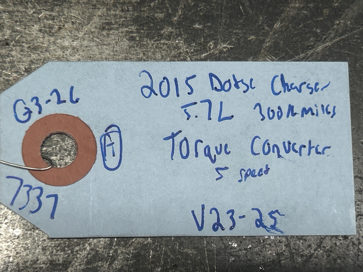 15-23 Dodge Charger Genuine Mopar Torque Converter 5.7L 68261258AA