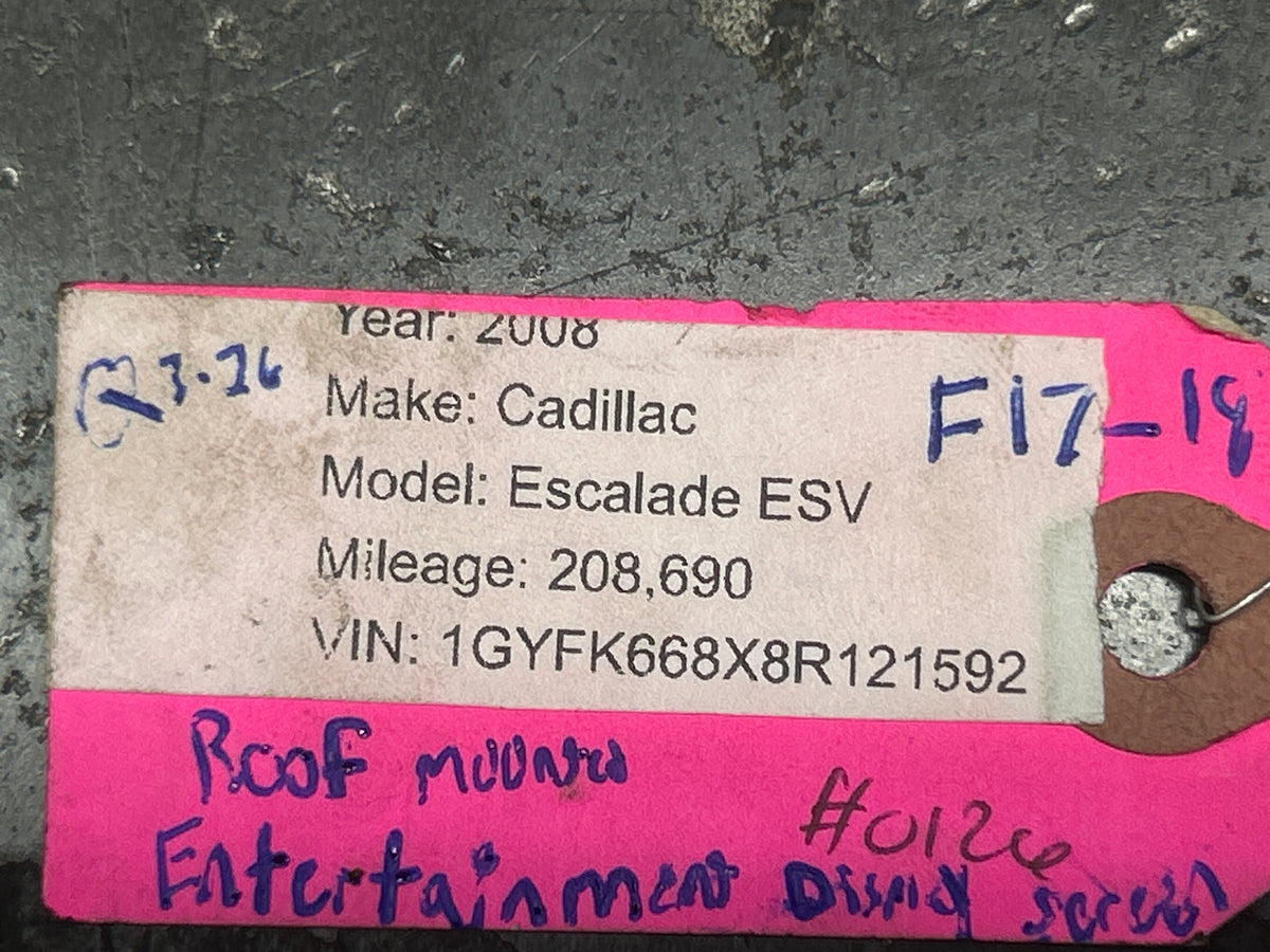 2007-2013 Chevrolet Silverado Escalade Information Display Screen 15948136