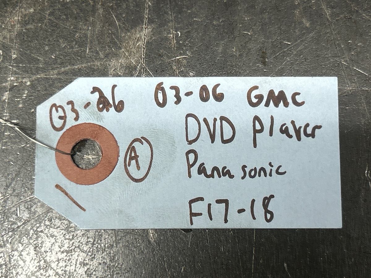 2003-2006 Cadillac Escalade Chevy Suburban Over Head Dvd Player 15191410