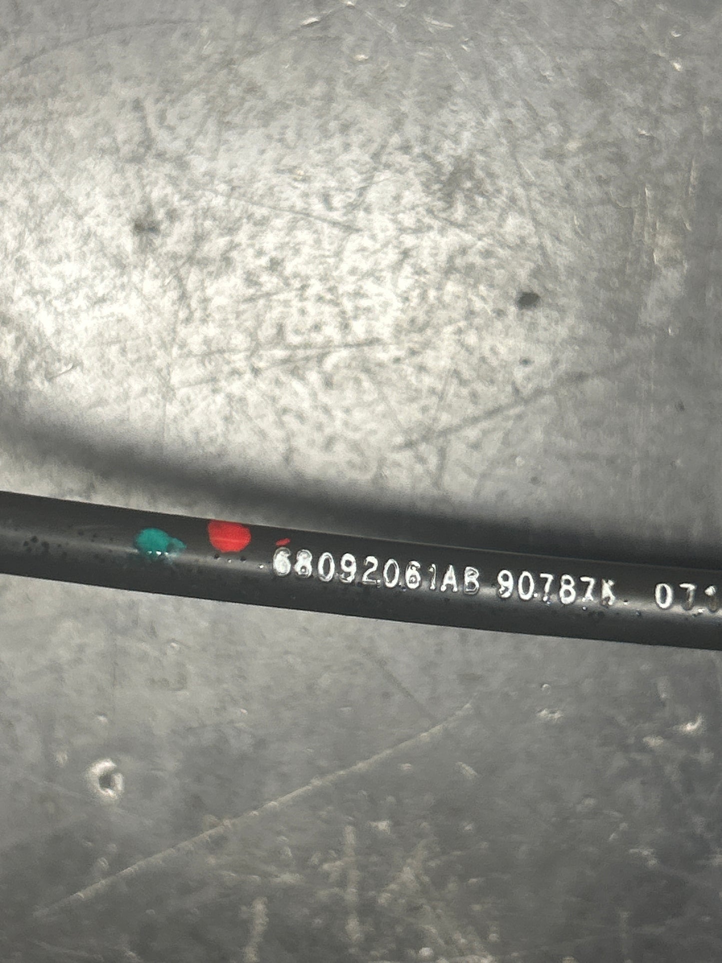 12-14 Dodge Ram 1500  AT Transmission Gear Shift Cable 68092061AB OEM