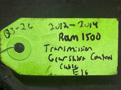 12-14 Dodge Ram 1500  AT Transmission Gear Shift Cable 68092061AB OEM