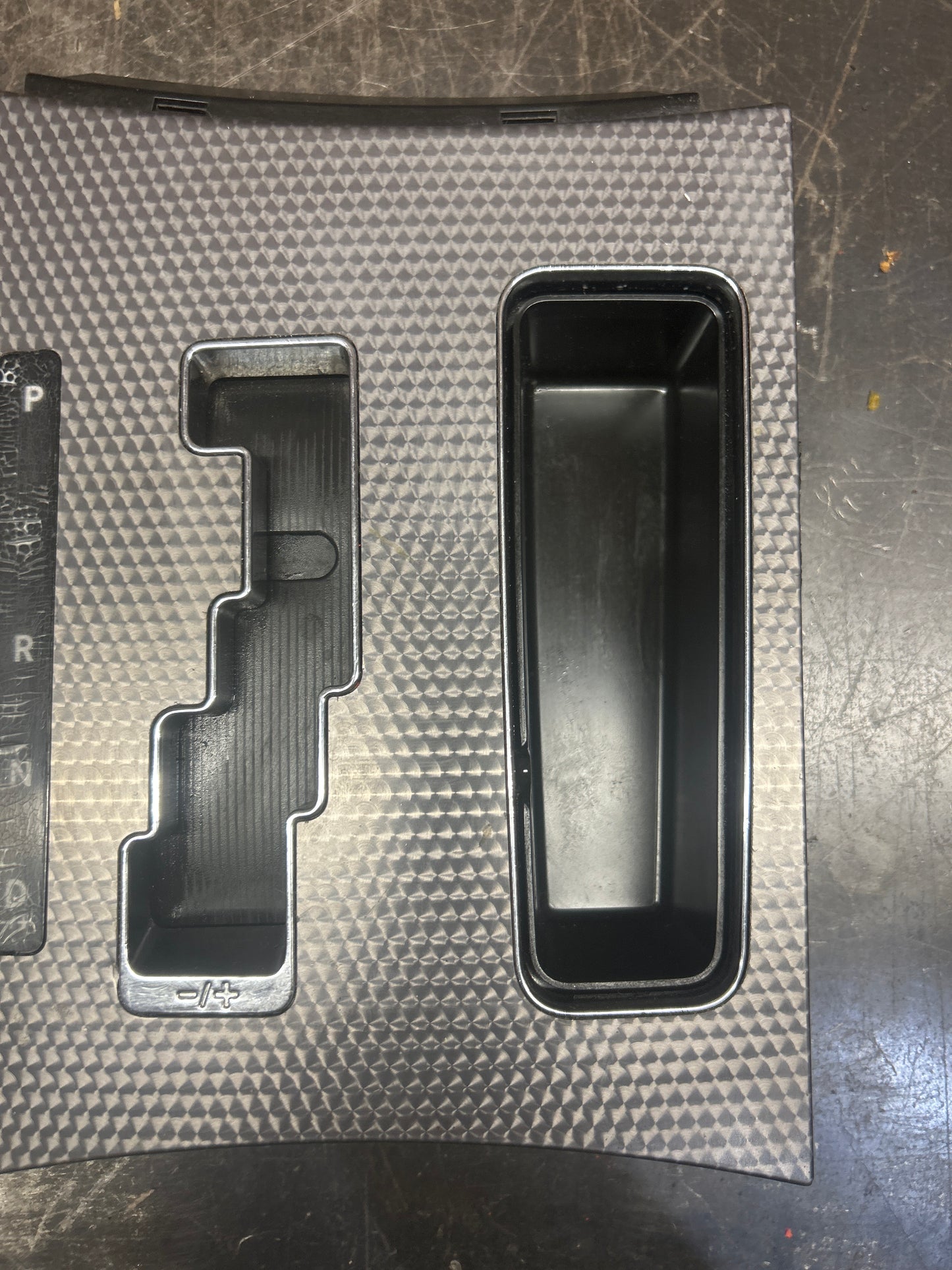 2011-2014 Charger SRT8 Gear Shifter Trim Selector Indicator Bezel Turn Aluminum