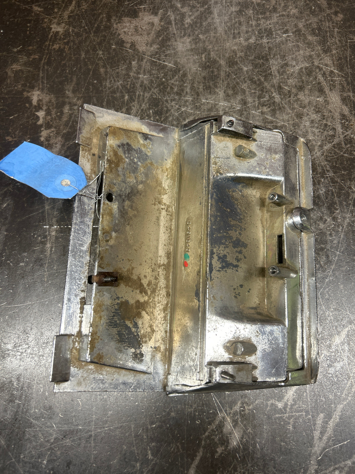 73-76 C3 Corvette Wiper Switch Bezel Trim Cluster Console Gauge Panel OE
