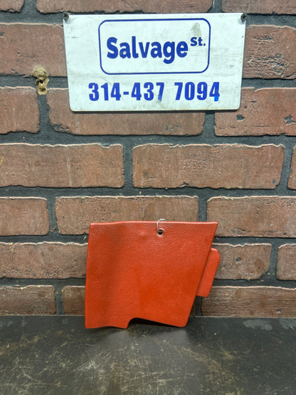 1969-1976 Corvette Shift Console Side Trim Panel RH Firethorn Red 9750549 OEM