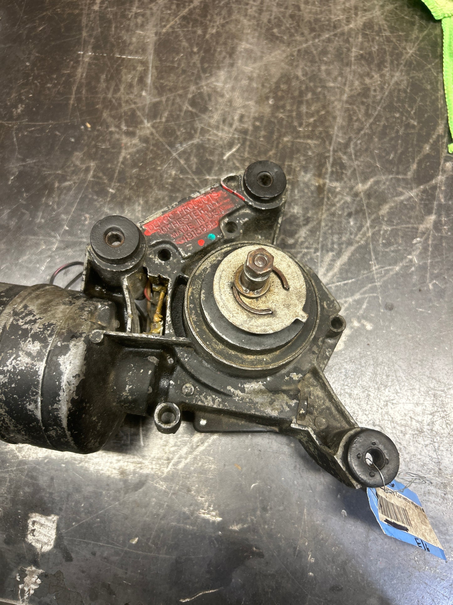 1974-1982 Chevy Corvette C3 Front Windshield Wiper Motor Transmission OEM