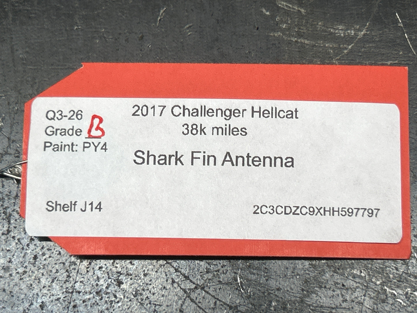2017-2023 Dodge Challenger Hellcat Roof radio Satellite Shark fin Antenna OEM