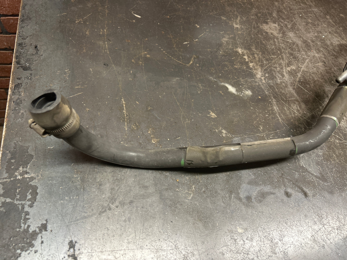 11-23 DODGE CHALLENGER FUEL GAS TANK FILLER NECK HOSE TUBE PIPE OEM 68061727AH