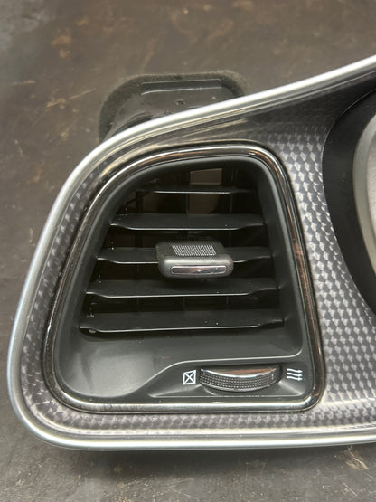 15-23 Challenger SRT Hellcat OEM Dash Speedometer & radio Trim Bezel W/Vents