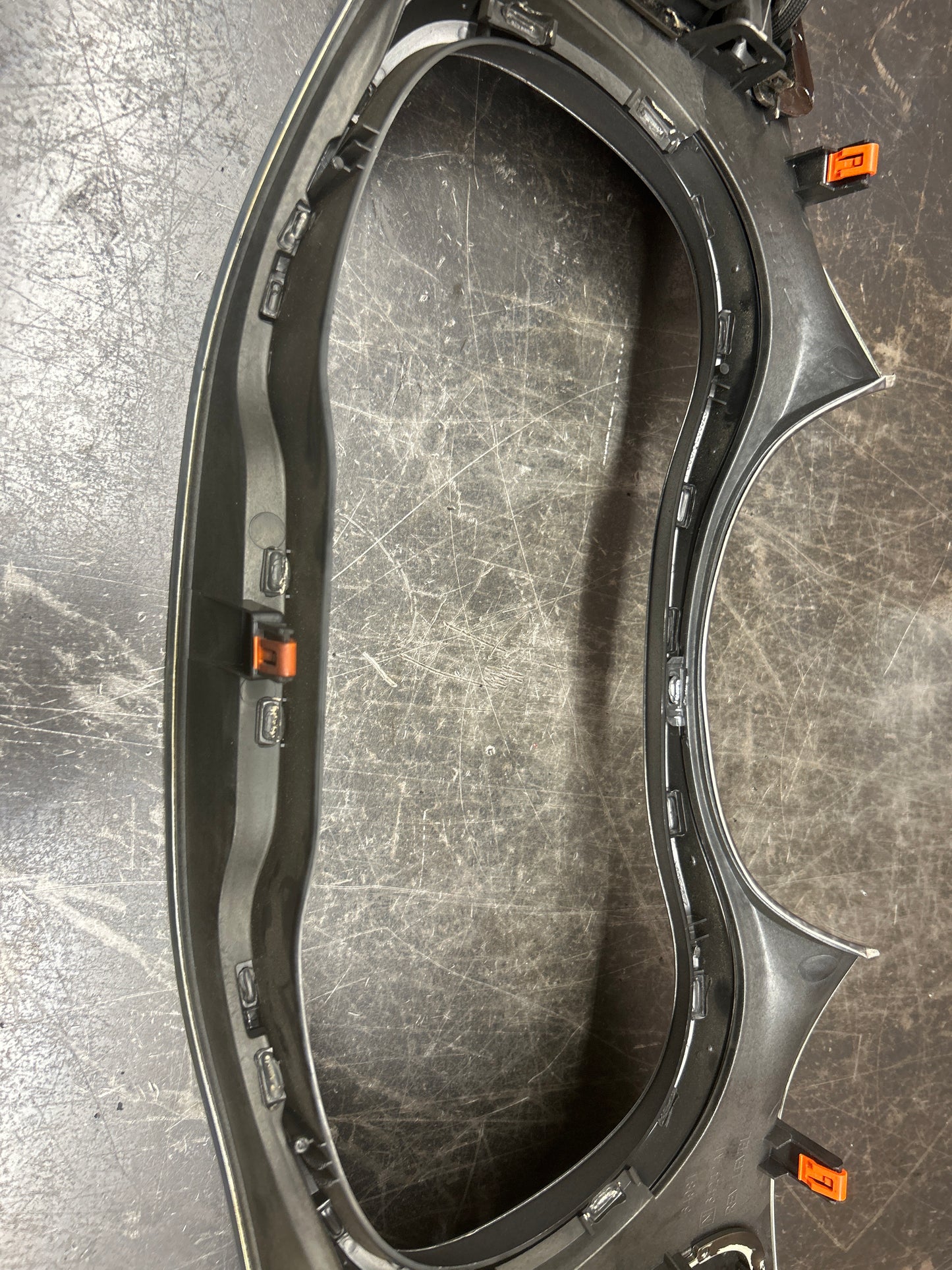 15-23 Challenger SRT Hellcat OEM Dash Speedometer & radio Trim Bezel W/Vents