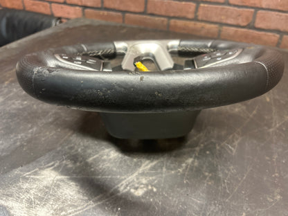 15-23 Charger/Challenger SRT Hellcat OEM Flat Bottom Leather Steering Wheel