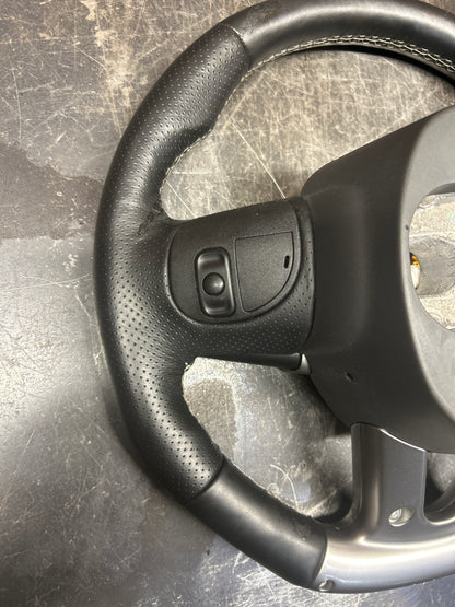 15-23 Charger/Challenger SRT Hellcat OEM Flat Bottom Leather Steering Wheel