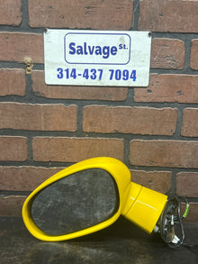 2015-2019 DODGE CHALLENGER HELLCAT YELLOW FRONT LEFT SIDE VIEW DOOR MIRROR OEM