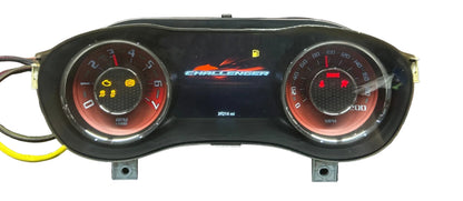2015-2023 DODGE CHALLENGER HELLCAT SRT INSTRUMENT CLUSTER W/RED INSERTS 200MPH