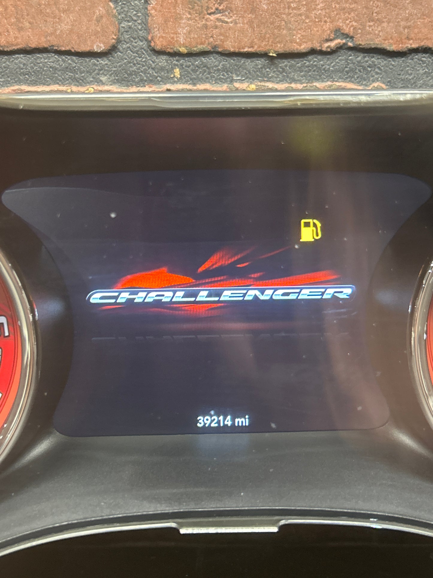 2015-2023 DODGE CHALLENGER HELLCAT SRT INSTRUMENT CLUSTER W/RED INSERTS 200MPH