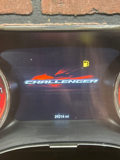 2015-2023 DODGE CHALLENGER HELLCAT SRT INSTRUMENT CLUSTER W/RED INSERTS 200MPH
