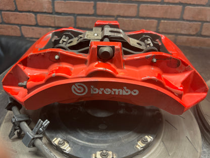 2015–2023 CHALLENGER/CHARGER HELLCAT 6PISTON BREMBO FRONT CALIPERS & ROTORS OEM