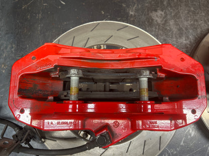 2015–2023 CHALLENGER/CHARGER HELLCAT 6PISTON BREMBO FRONT CALIPERS & ROTORS OEM