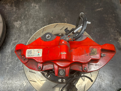2015–2023 CHALLENGER/CHARGER HELLCAT 6PISTON BREMBO FRONT CALIPERS & ROTORS OEM