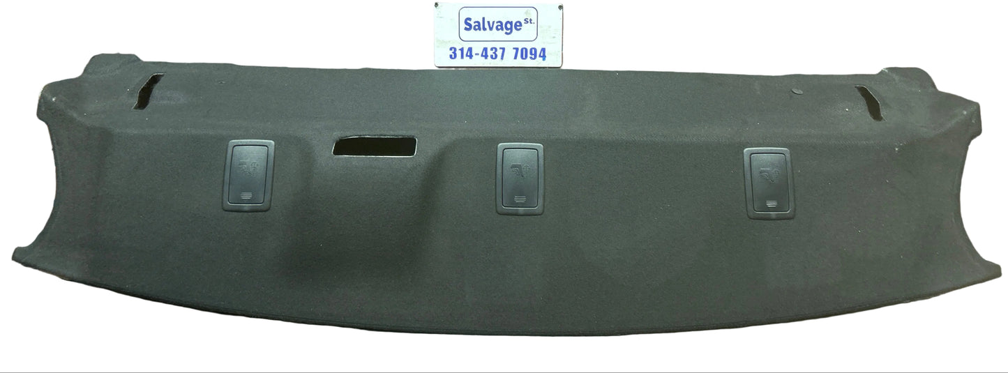 15-23 CHALLENGER HELLCAT REAR DECK SHELF PACKAGE TRAY TRIM PANEL COVER OEM