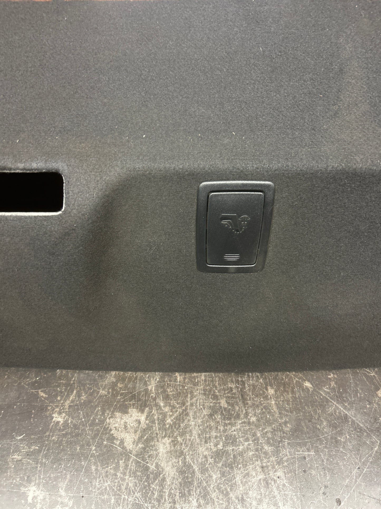 15-23 CHALLENGER HELLCAT REAR DECK SHELF PACKAGE TRAY TRIM PANEL COVER OEM