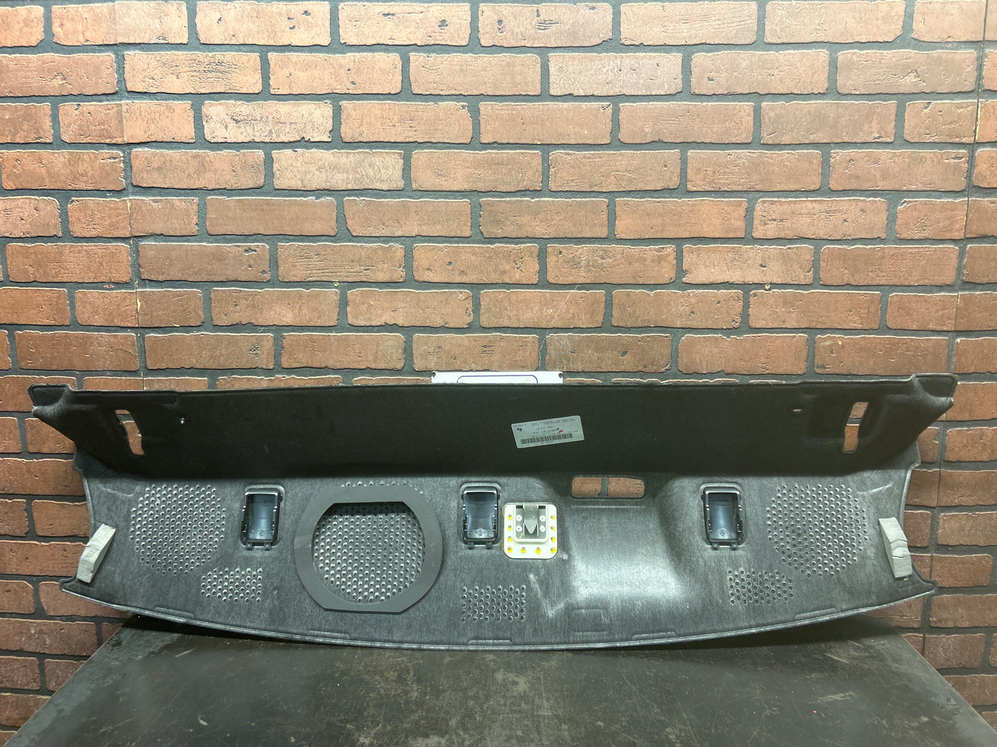 15-23 CHALLENGER HELLCAT REAR DECK SHELF PACKAGE TRAY TRIM PANEL COVER OEM