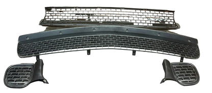 2015-2023 Challenger Hellcat SRT Front Bumper Lower & Upper Grille w/ Bezels OEM