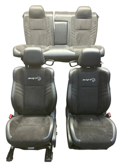 2015-2023 DODGE CHALLENGER HELLCAT SEAT SET ELECTRIC BUCKET SEATS W/TRACK OEM