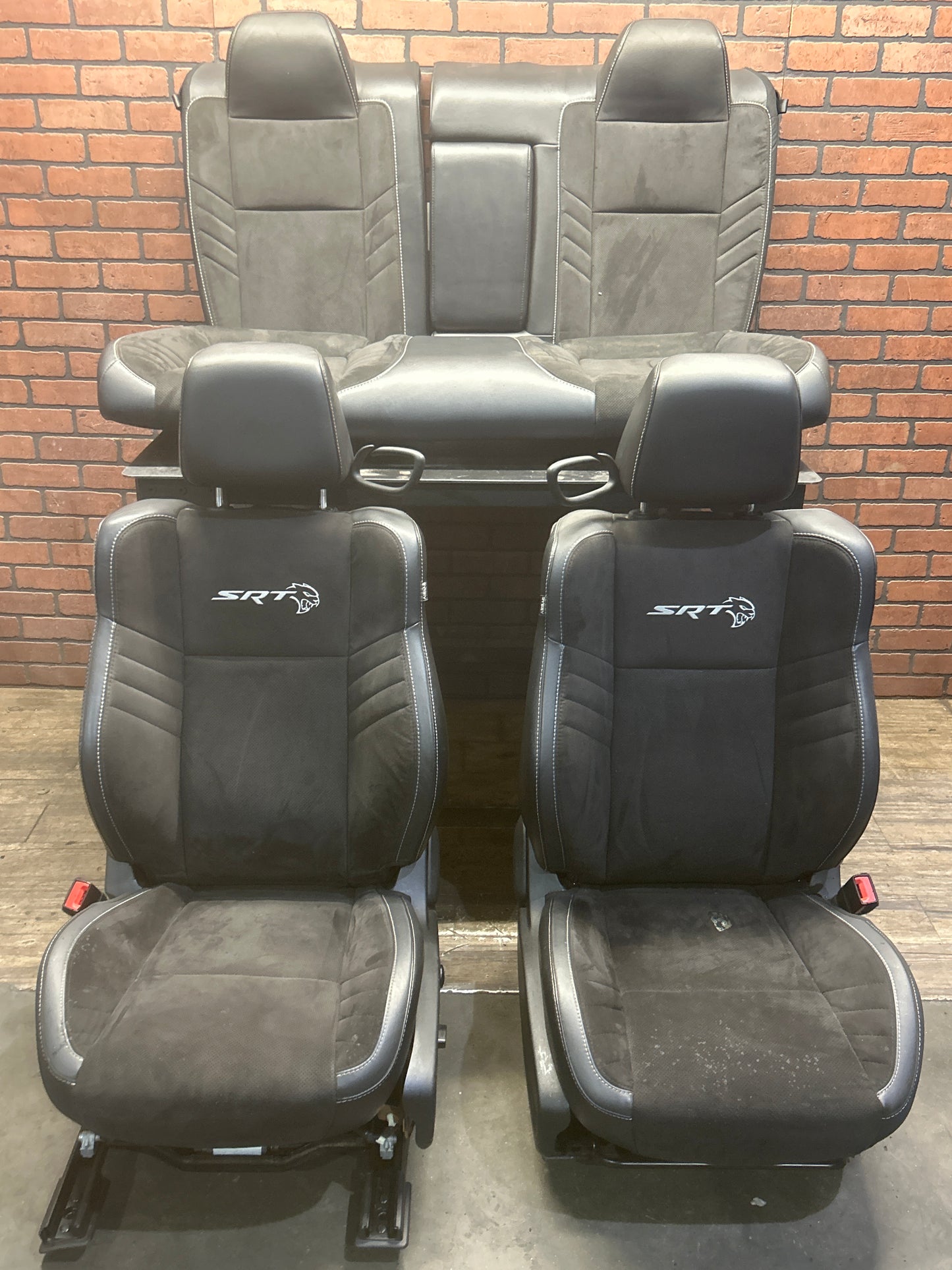 2015-2023 DODGE CHALLENGER HELLCAT SEAT SET ELECTRIC BUCKET SEATS W/TRACK OEM
