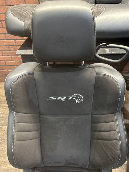 2015-2023 DODGE CHALLENGER HELLCAT SEAT SET ELECTRIC BUCKET SEATS W/TRACK OEM