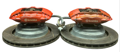 2012-2023 Challenger/Charger/300 SRT 4-piston Rear LH RH Brake Calipers W/Rotors
