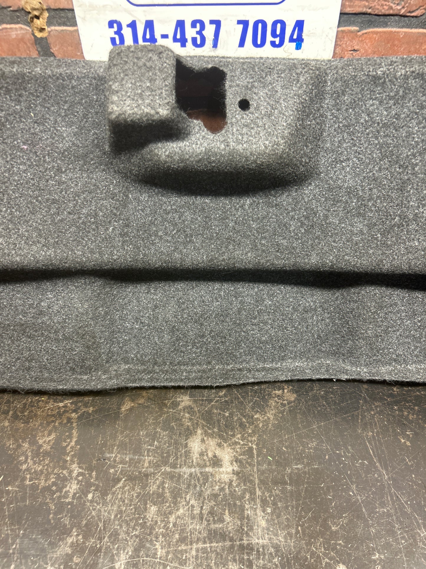 09-23 DODGE CHALLENGER TRUNK LUGGAGE COMPARTMENT COVER CARPET TRIM 4662030AG