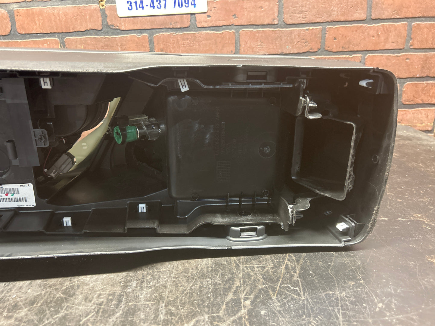 15-23 Dodge Challenger Hellcat Center Console Floor MT Front Lower 1190882DX9AC