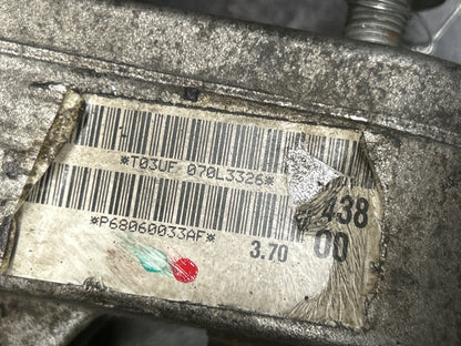 2012-2013 Jeep Grand Cherokee SRT8 Rear Differential 3.70 OEM