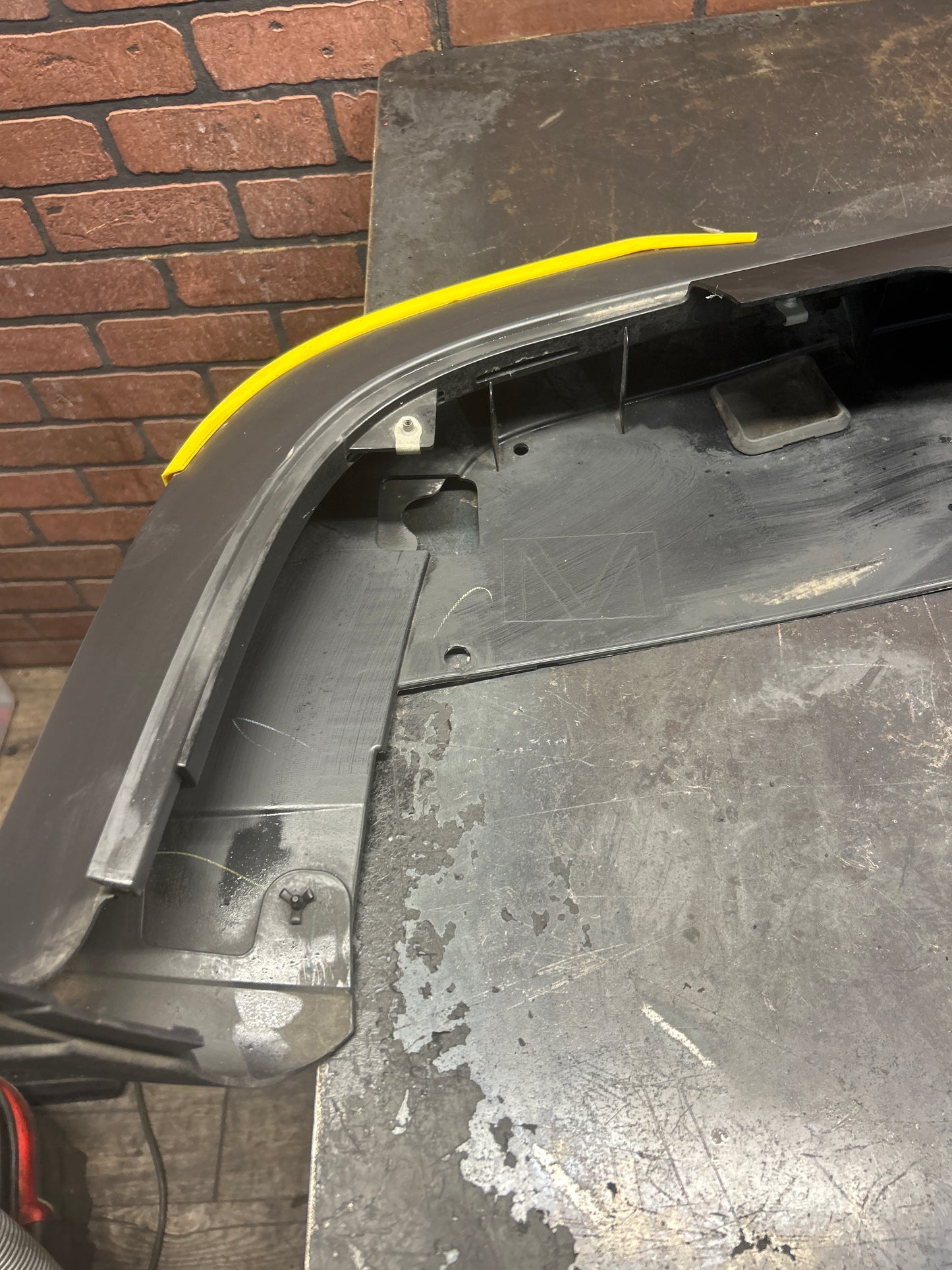 15-23 DODGE CHALLENGER HELLCAT FRONT LOWER BUMPER VALANCE OEM 15LA-104A