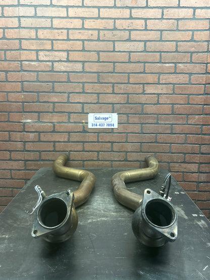 2015-2020 CHALLENGER/CHARGER SRT HELLCAT SCAT OEM 6.2L 6.4L DOWN PIPES/MID PIPES