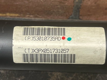 15-23 Dodge Challenger Hellcat Manual OEM Rear Drive Shaft Assembly 53010735AB