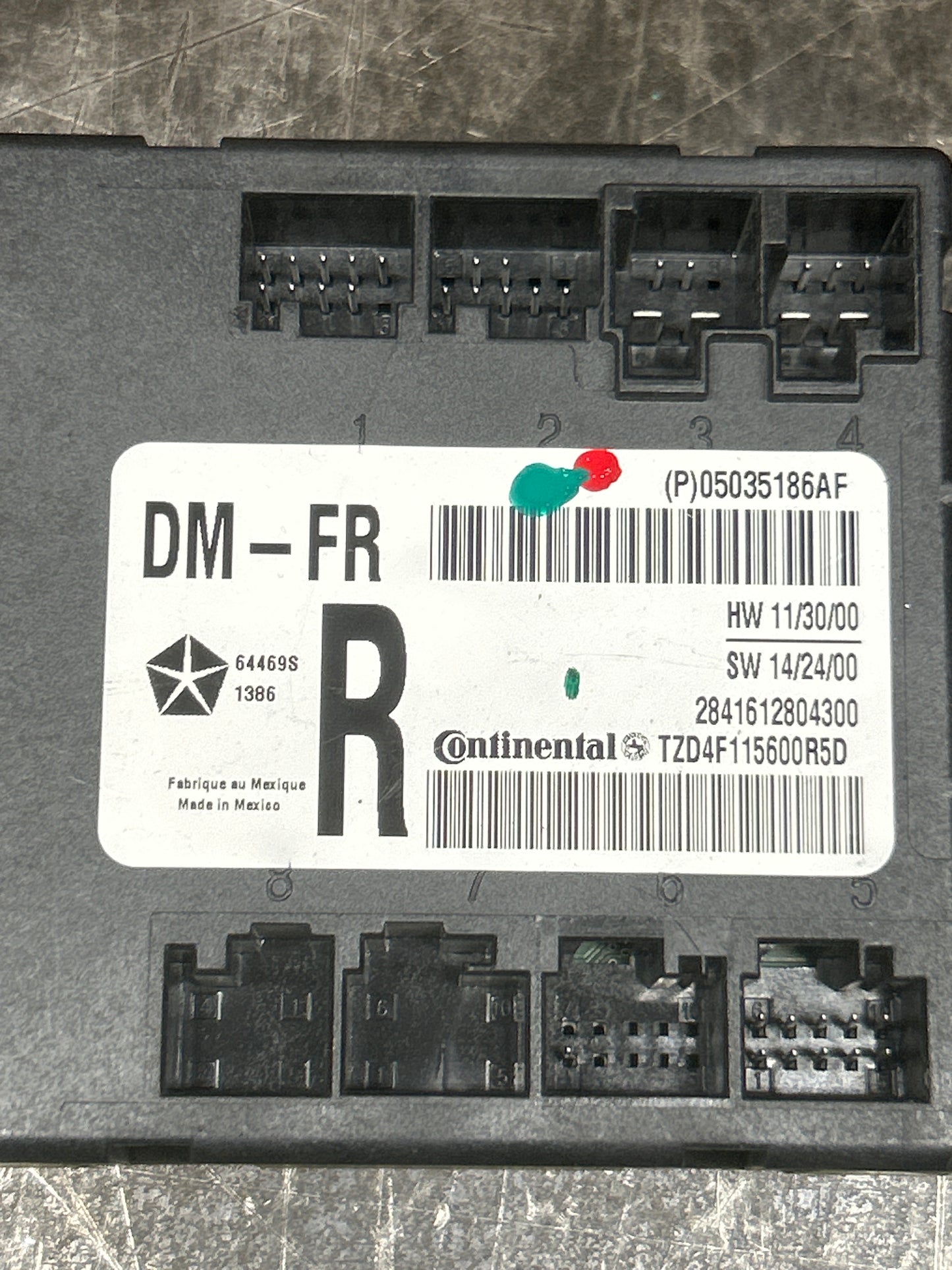 14-23 Dodge Challenge Front Right Passenger Side Door Control Module OEM
